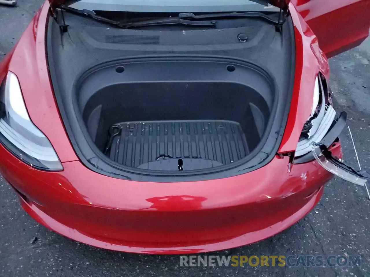 11 Photograph of a damaged car 5YJ3E1EA7MF077252 TESLA MODEL 3 2021