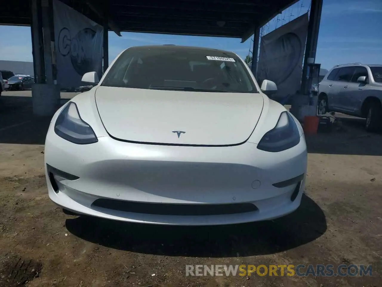 5 Photograph of a damaged car 5YJ3E1EA7MF078241 TESLA MODEL 3 2021