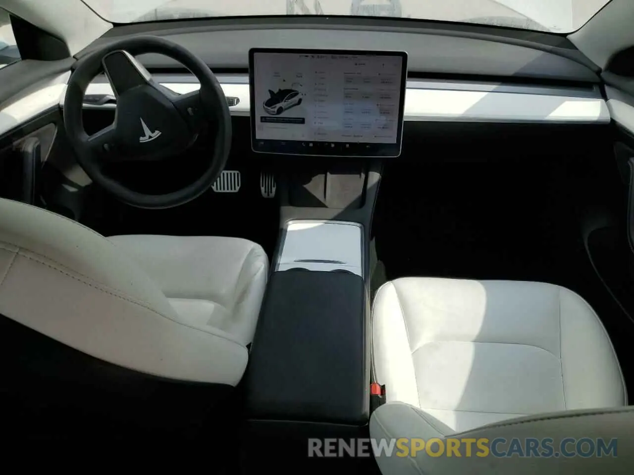 8 Photograph of a damaged car 5YJ3E1EA7MF084900 TESLA MODEL 3 2021