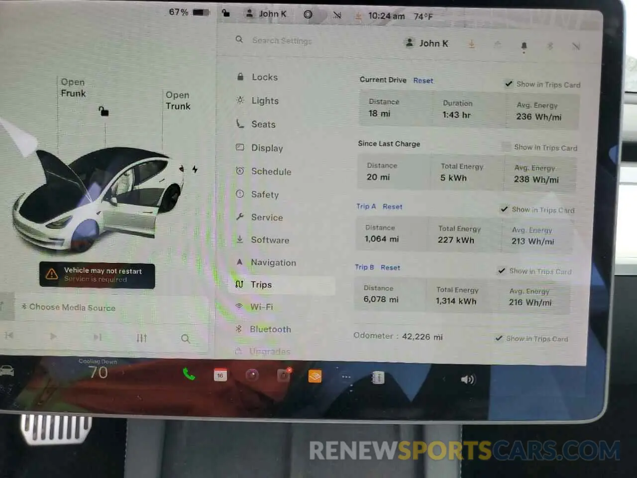 9 Photograph of a damaged car 5YJ3E1EA7MF084900 TESLA MODEL 3 2021