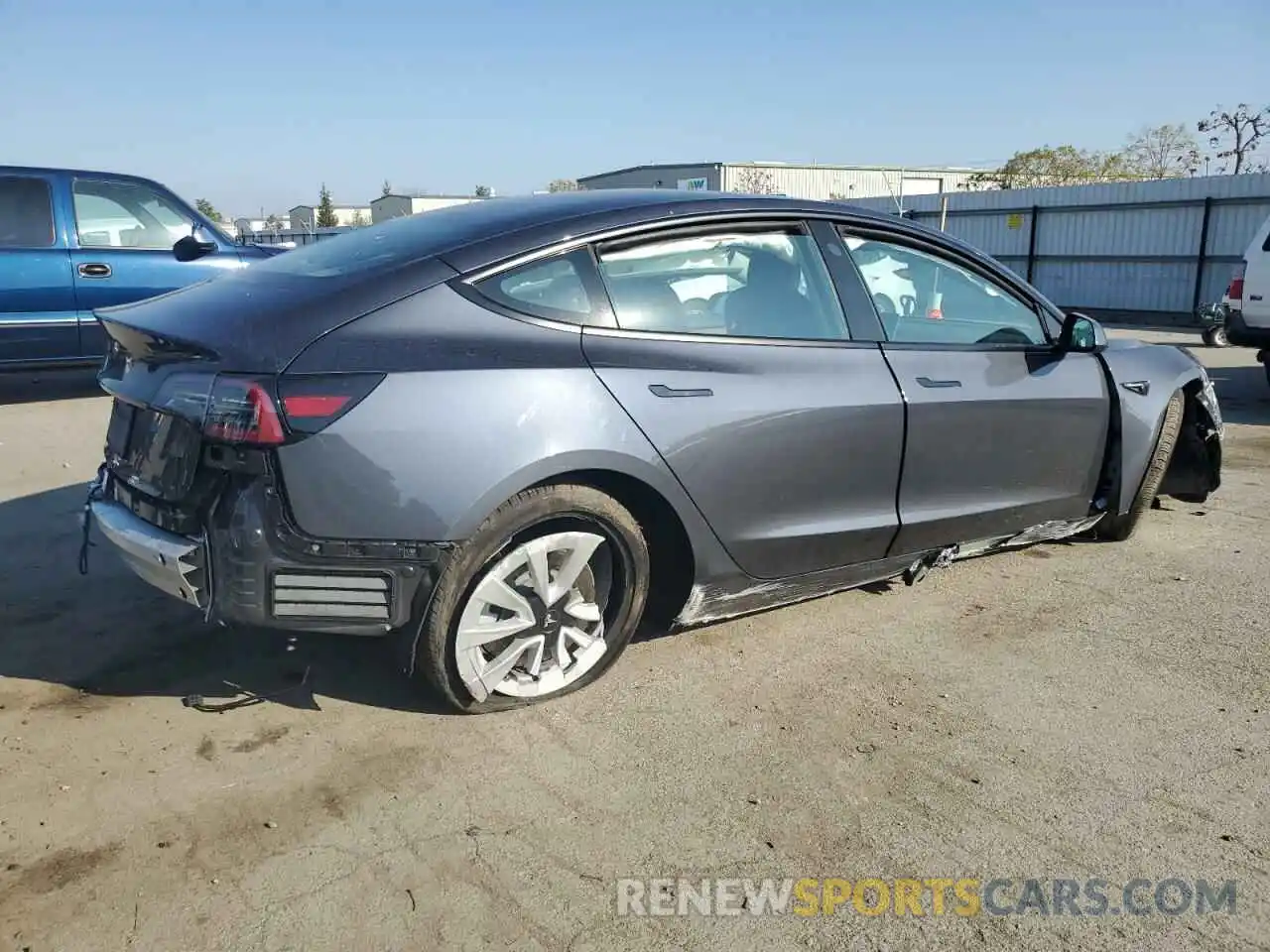 3 Photograph of a damaged car 5YJ3E1EA7MF089269 TESLA MODEL 3 2021