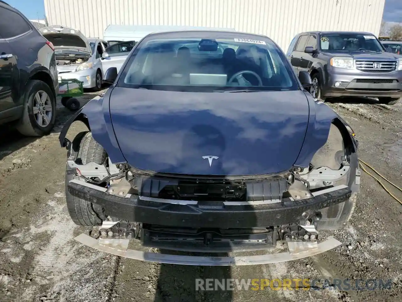 5 Photograph of a damaged car 5YJ3E1EA7MF093788 TESLA MODEL 3 2021