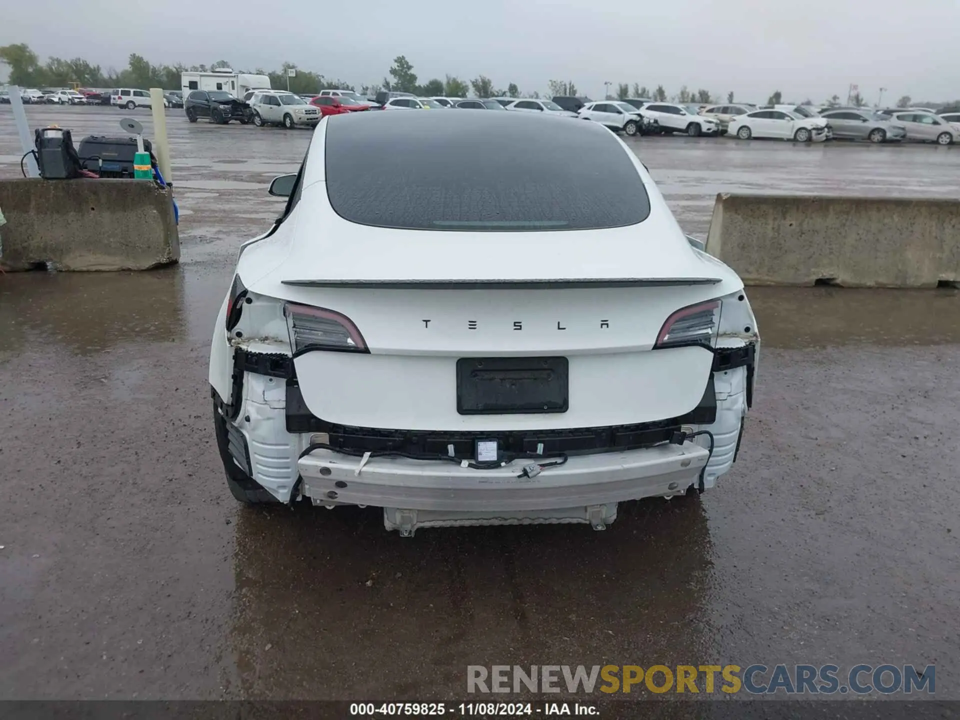 6 Photograph of a damaged car 5YJ3E1EA7MF096643 TESLA MODEL 3 2021