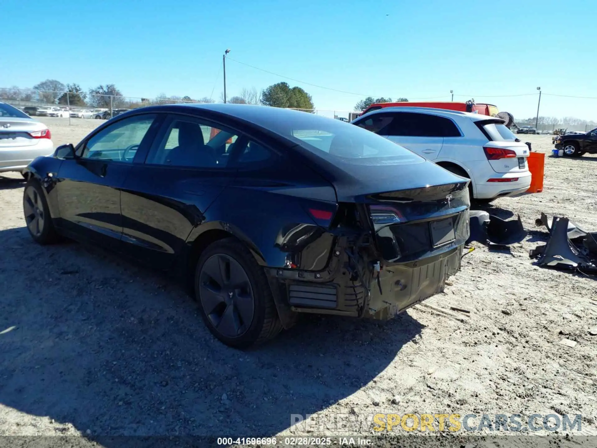 3 Photograph of a damaged car 5YJ3E1EA7MF097081 TESLA MODEL 3 2021