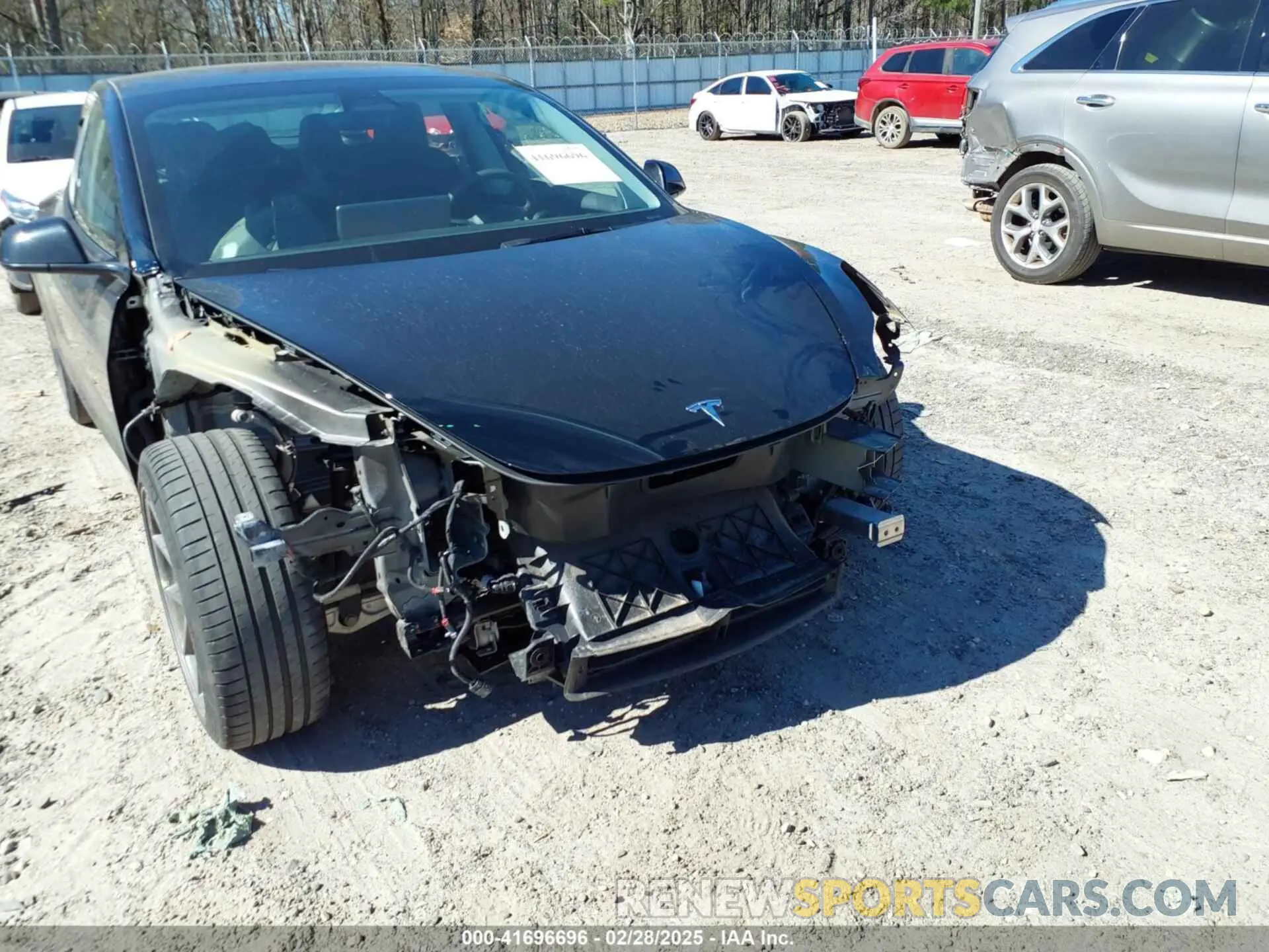 6 Photograph of a damaged car 5YJ3E1EA7MF097081 TESLA MODEL 3 2021