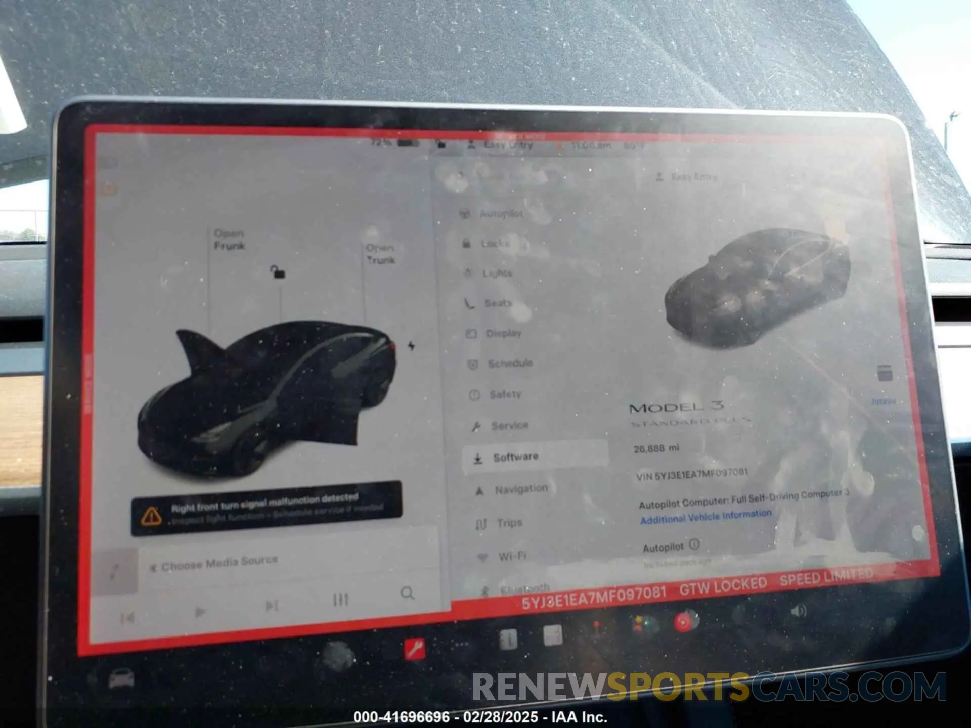 7 Photograph of a damaged car 5YJ3E1EA7MF097081 TESLA MODEL 3 2021