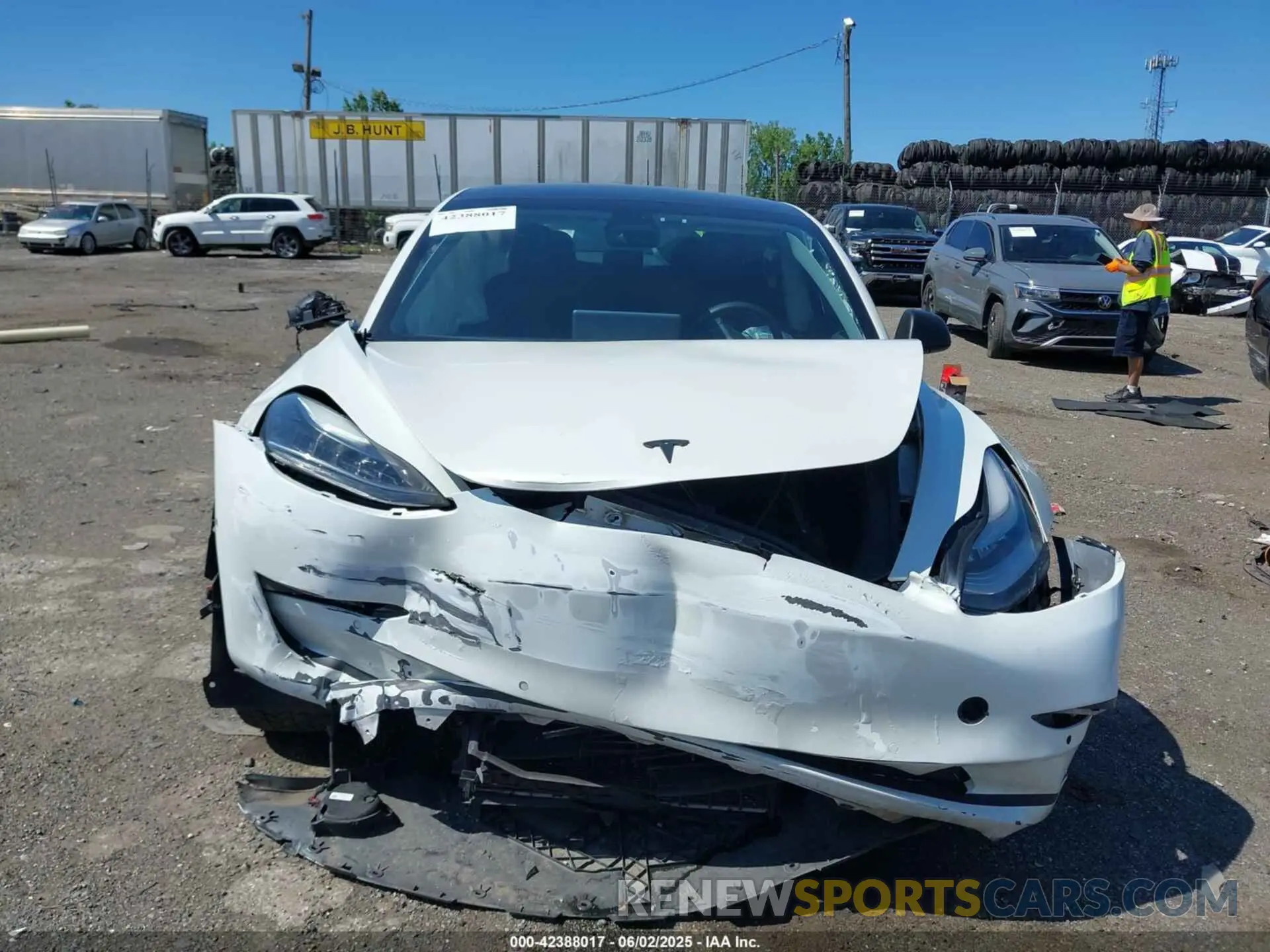 11 Photograph of a damaged car 5YJ3E1EA7MF853671 TESLA MODEL 3 2021