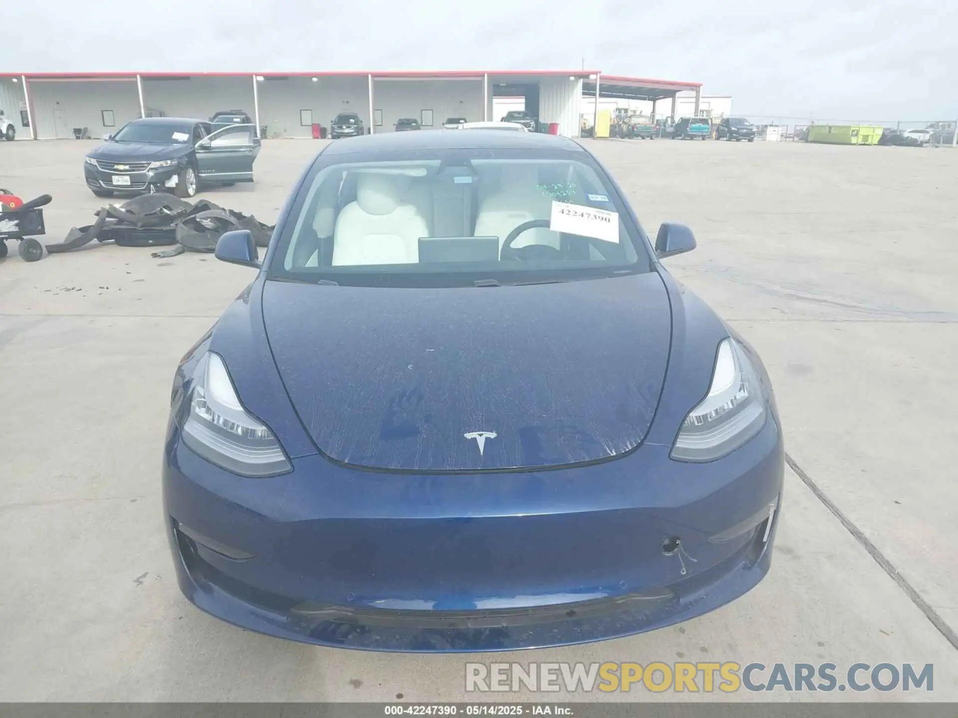 11 Photograph of a damaged car 5YJ3E1EA7MF854383 TESLA MODEL 3 2021