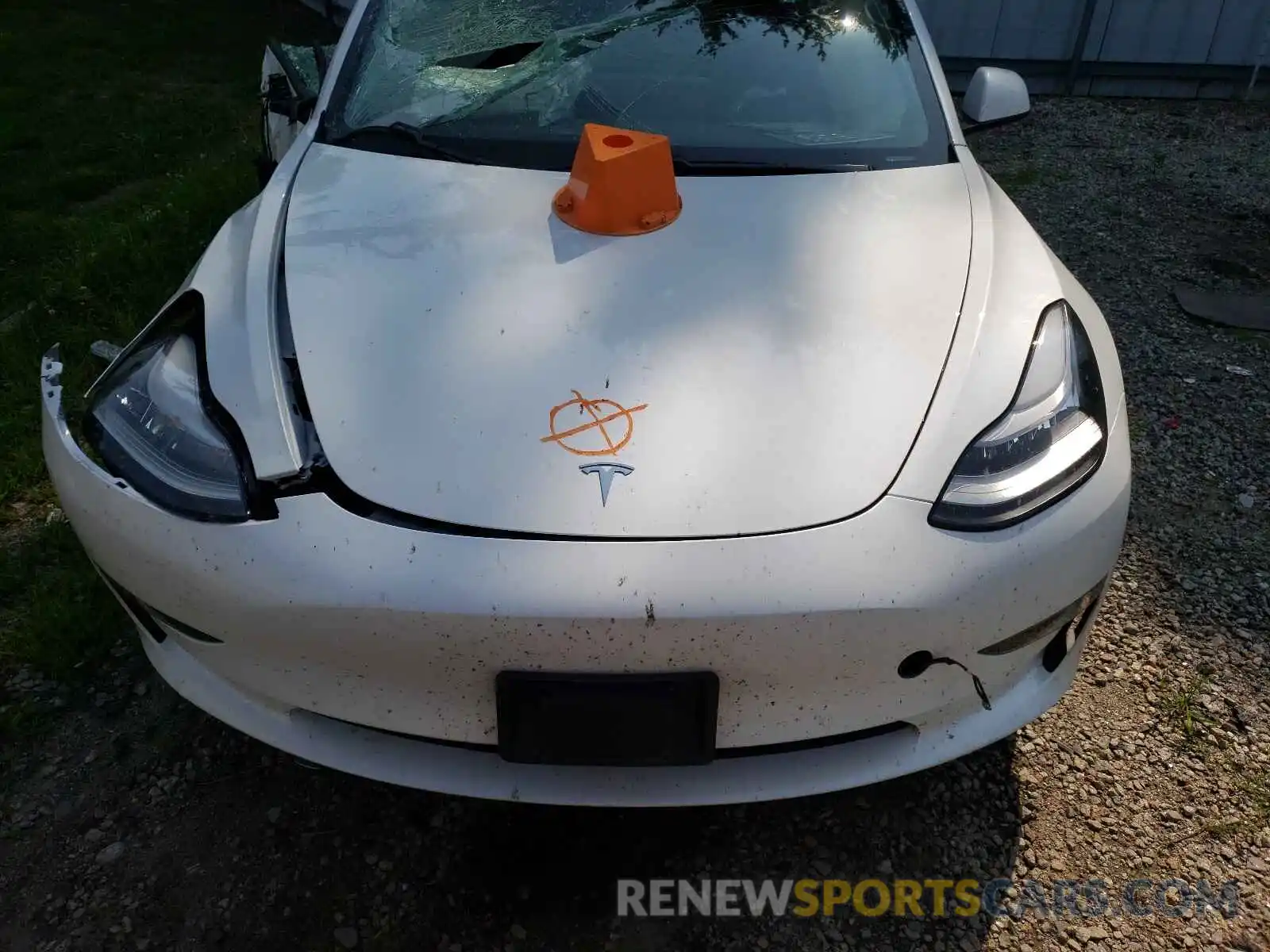 7 Photograph of a damaged car 5YJ3E1EA7MF854710 TESLA MODEL 3 2021