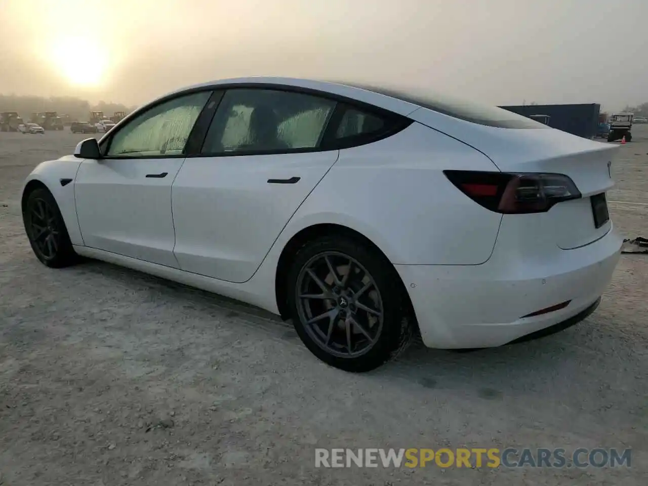 2 Photograph of a damaged car 5YJ3E1EA7MF855081 TESLA MODEL 3 2021