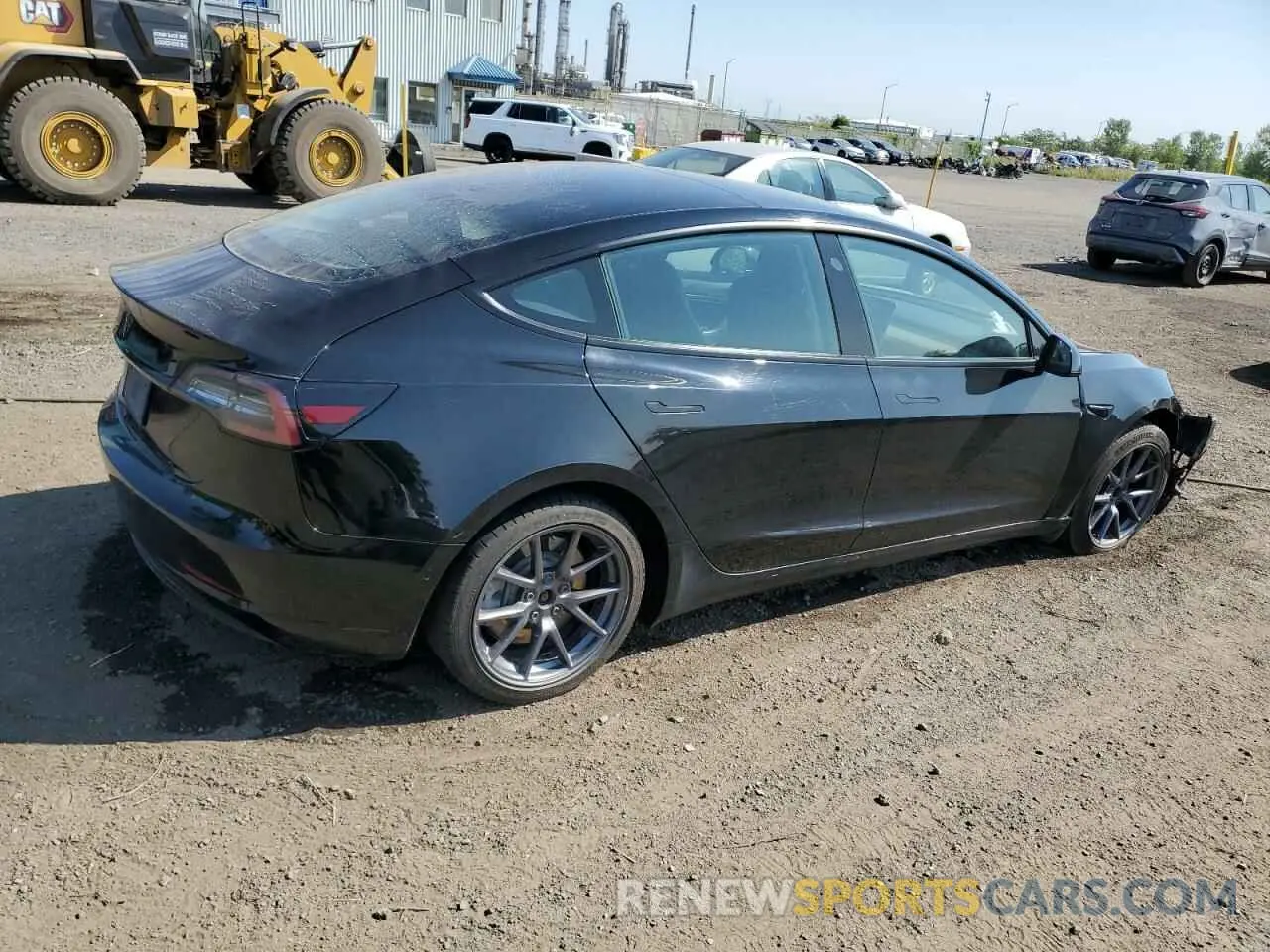 3 Photograph of a damaged car 5YJ3E1EA7MF857414 TESLA MODEL 3 2021