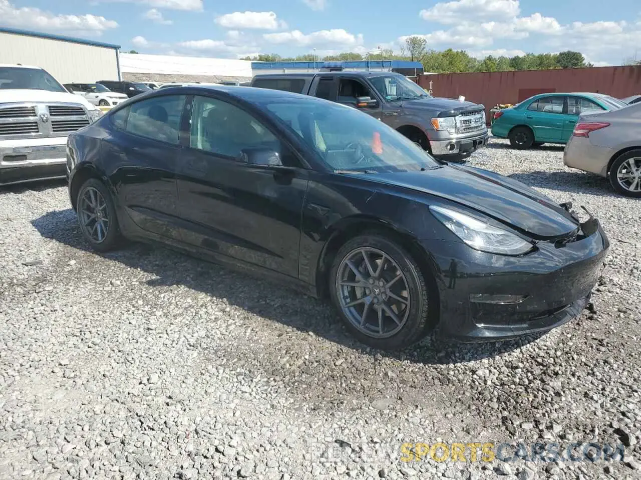 4 Photograph of a damaged car 5YJ3E1EA7MF857574 TESLA MODEL 3 2021
