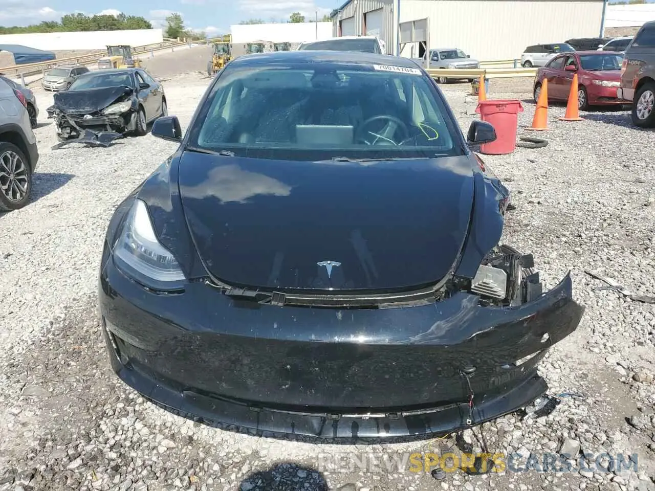 5 Photograph of a damaged car 5YJ3E1EA7MF857574 TESLA MODEL 3 2021