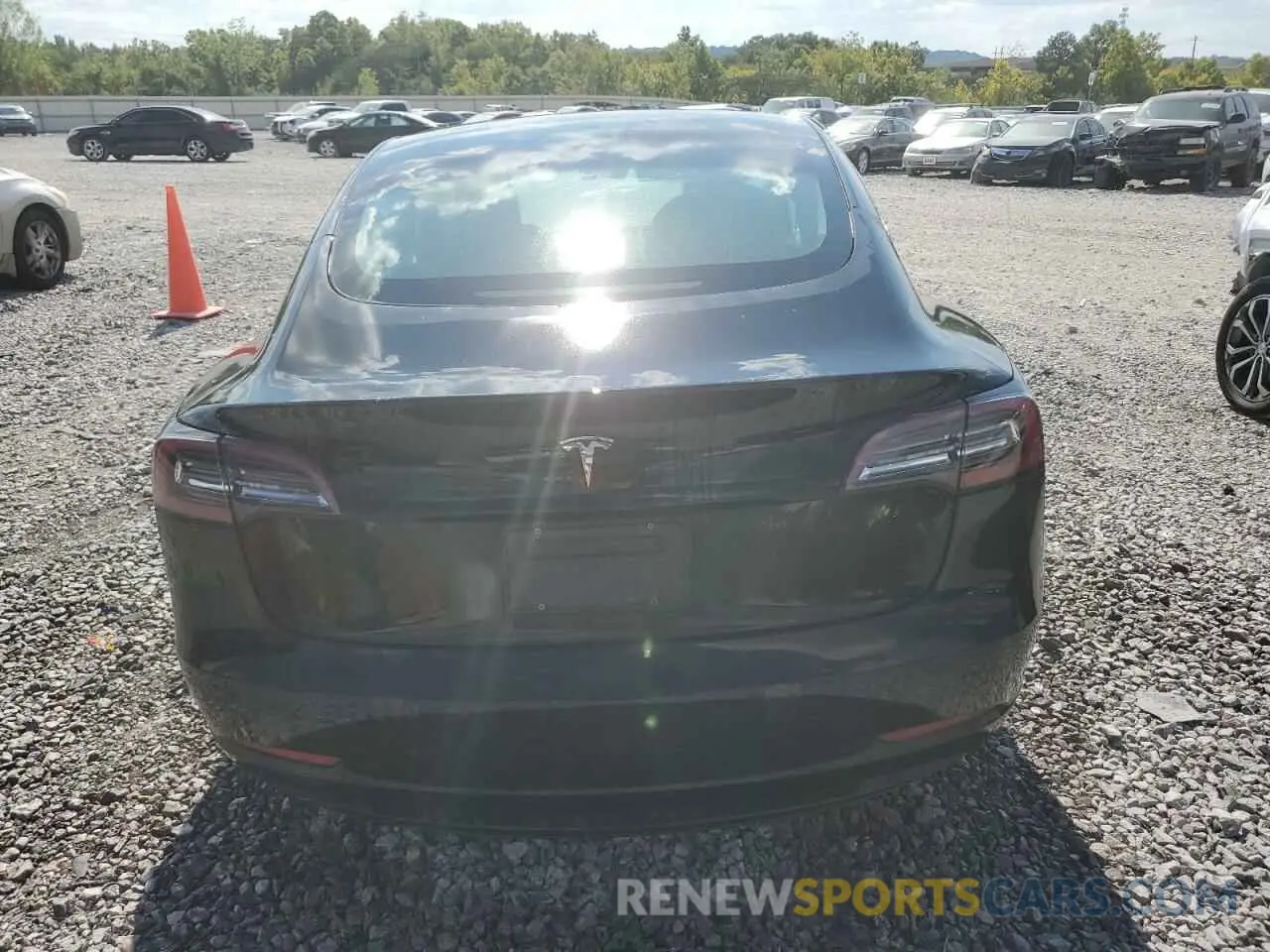6 Photograph of a damaged car 5YJ3E1EA7MF857574 TESLA MODEL 3 2021