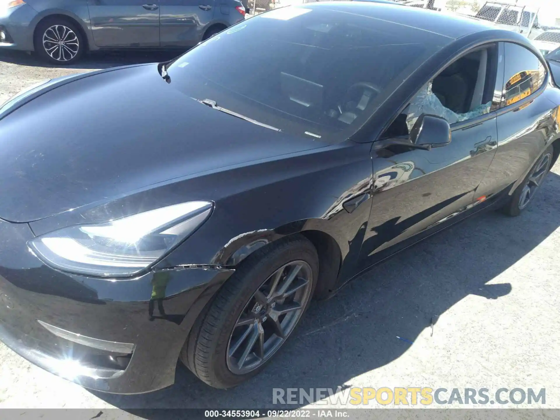 6 Photograph of a damaged car 5YJ3E1EA7MF871605 TESLA MODEL 3 2021