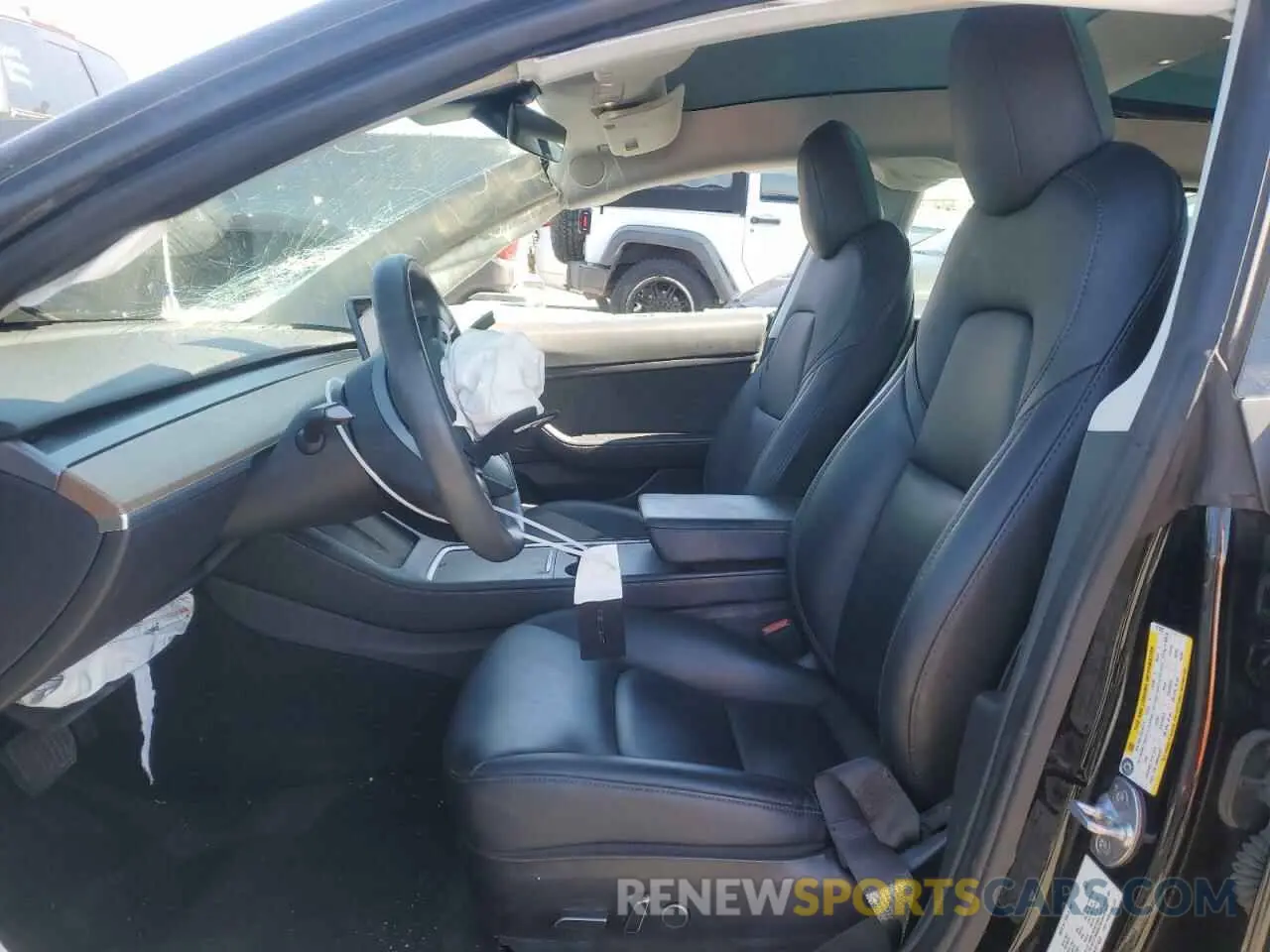 7 Photograph of a damaged car 5YJ3E1EA7MF871622 TESLA MODEL 3 2021
