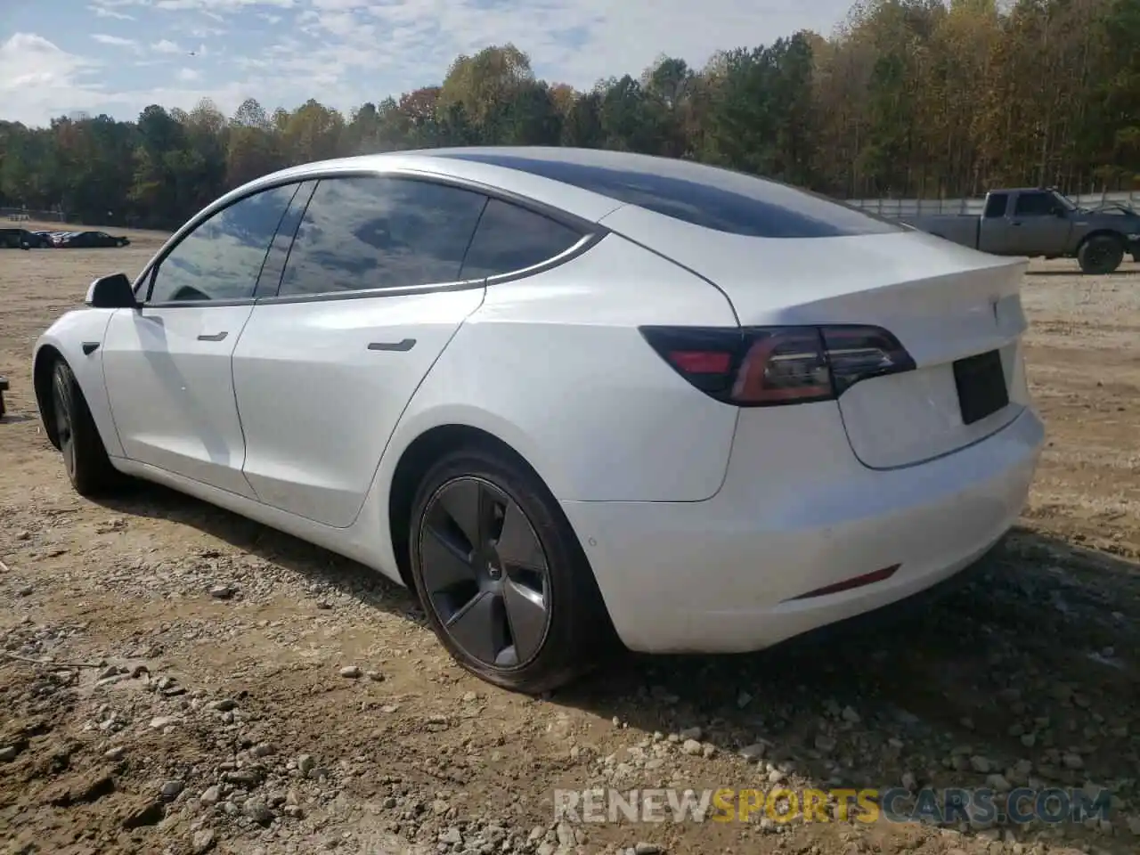 3 Photograph of a damaged car 5YJ3E1EA7MF921189 TESLA MODEL 3 2021