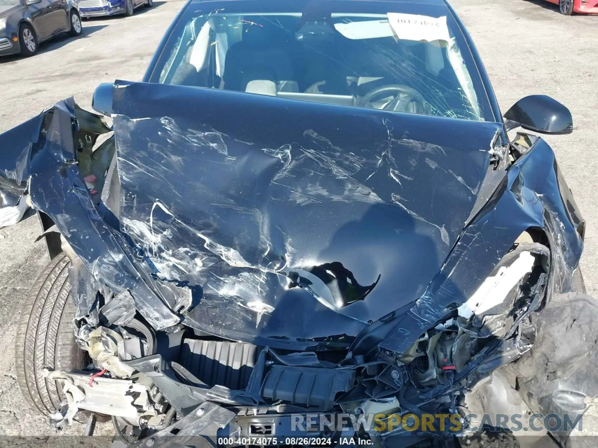 10 Photograph of a damaged car 5YJ3E1EA7MF921323 TESLA MODEL 3 2021