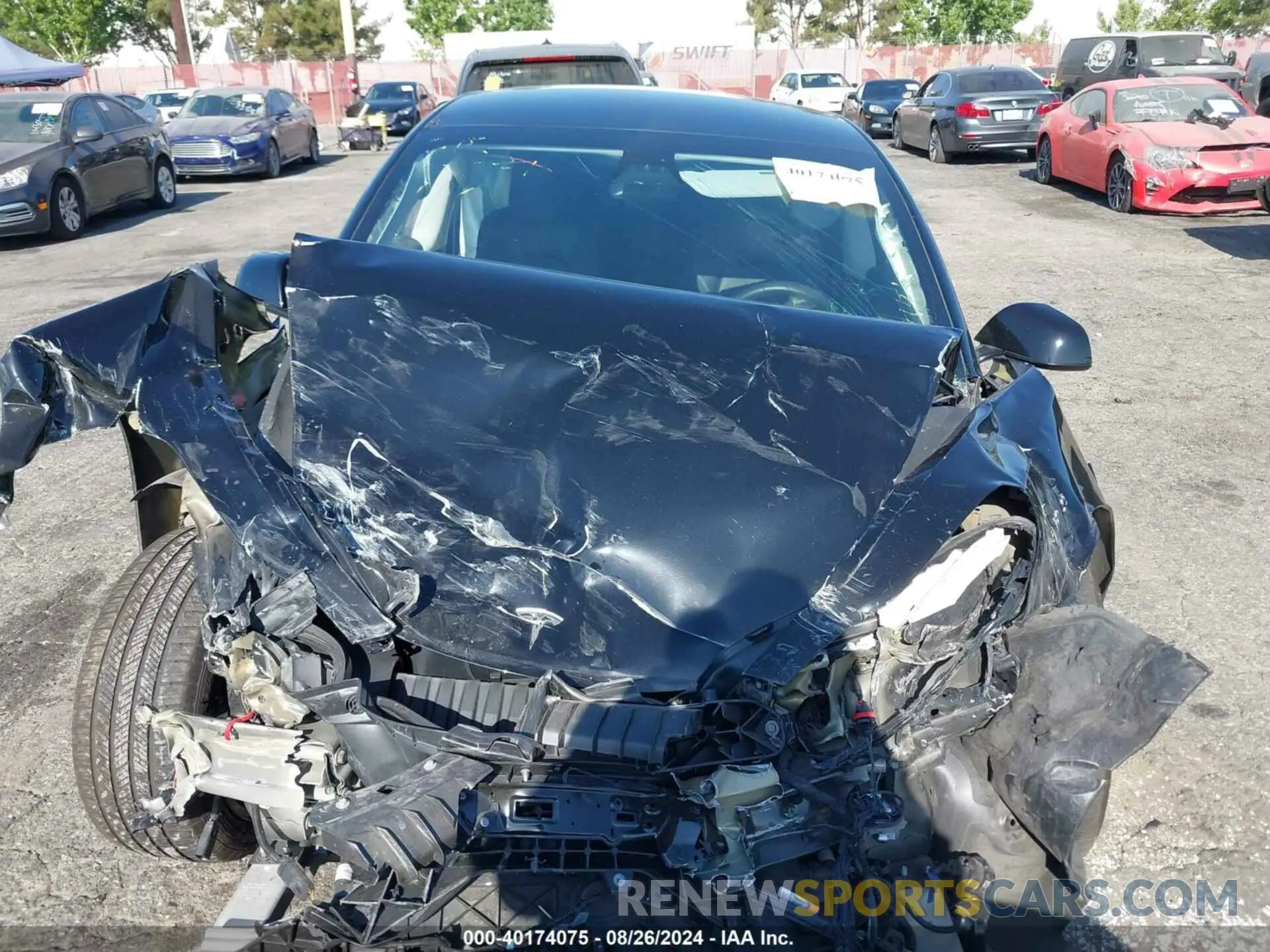 11 Photograph of a damaged car 5YJ3E1EA7MF921323 TESLA MODEL 3 2021