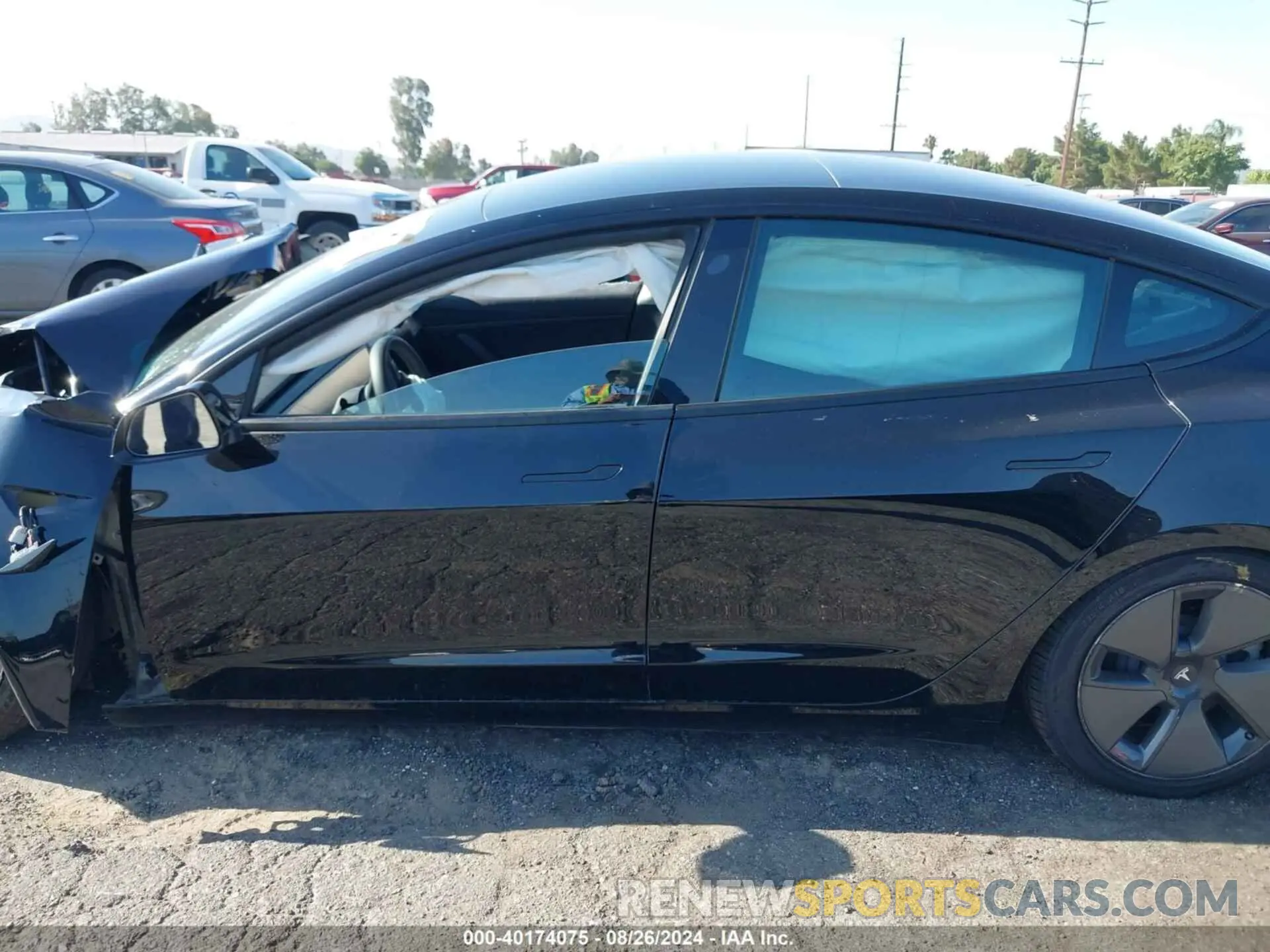 13 Photograph of a damaged car 5YJ3E1EA7MF921323 TESLA MODEL 3 2021