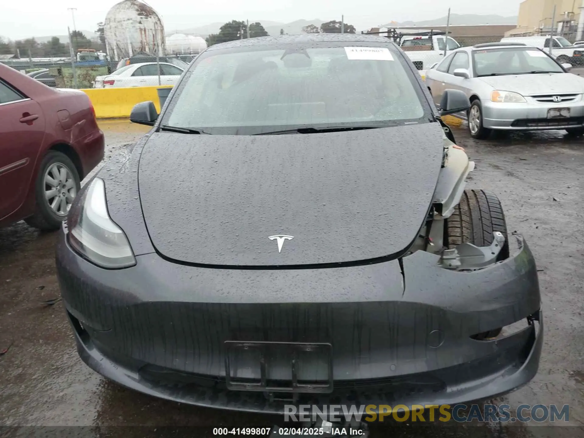 13 Photograph of a damaged car 5YJ3E1EA7MF929762 TESLA MODEL 3 2021