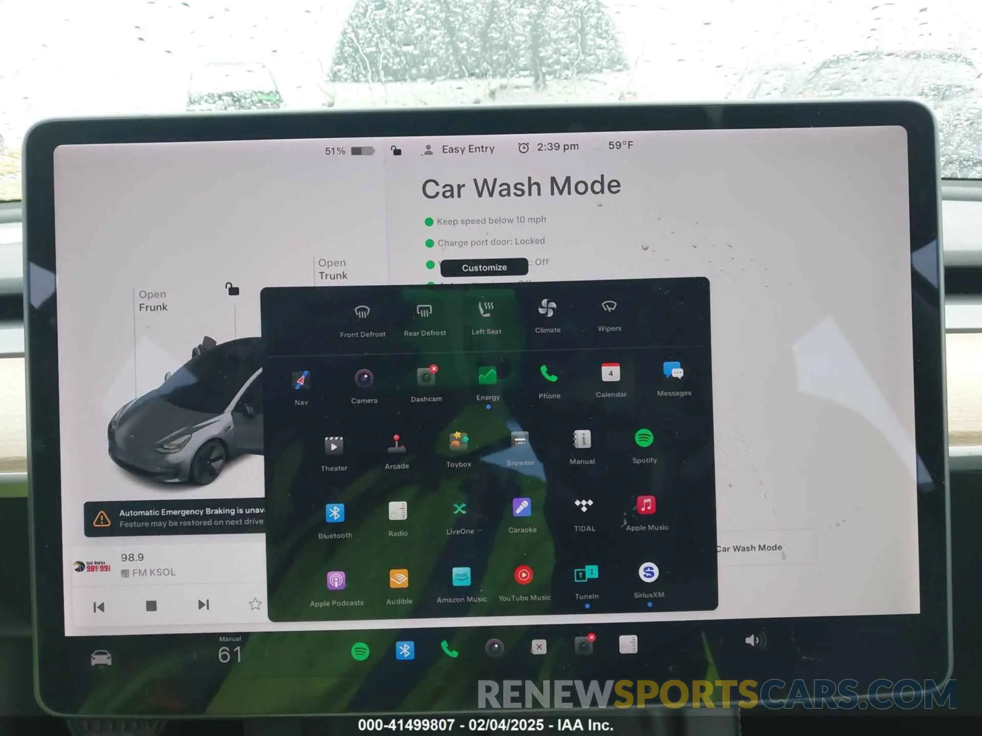 19 Photograph of a damaged car 5YJ3E1EA7MF929762 TESLA MODEL 3 2021