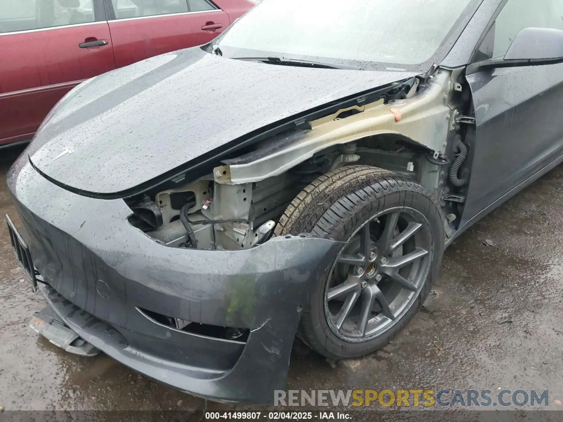 6 Photograph of a damaged car 5YJ3E1EA7MF929762 TESLA MODEL 3 2021