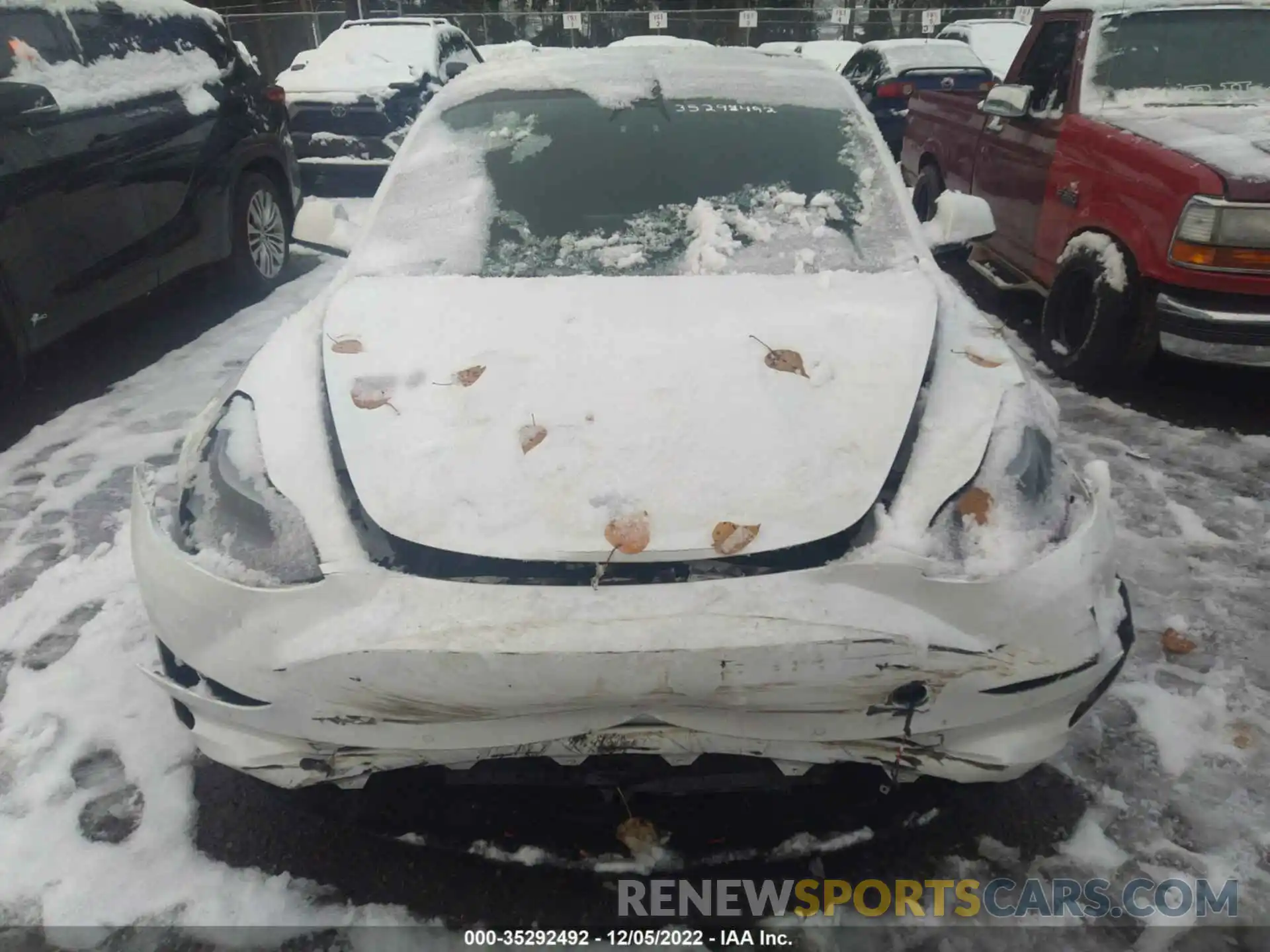 6 Photograph of a damaged car 5YJ3E1EA7MF930443 TESLA MODEL 3 2021