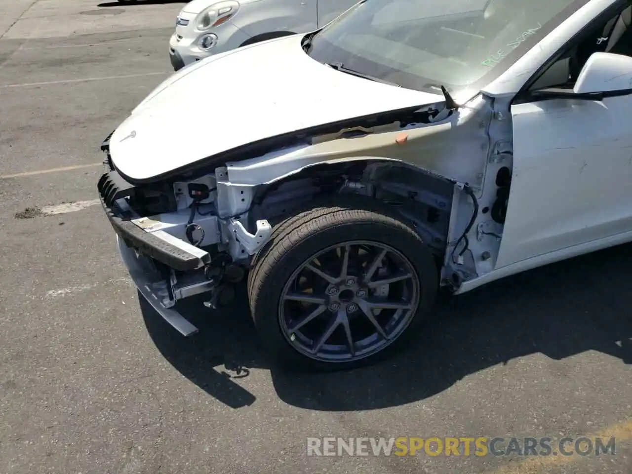 9 Photograph of a damaged car 5YJ3E1EA7MF940308 TESLA MODEL 3 2021