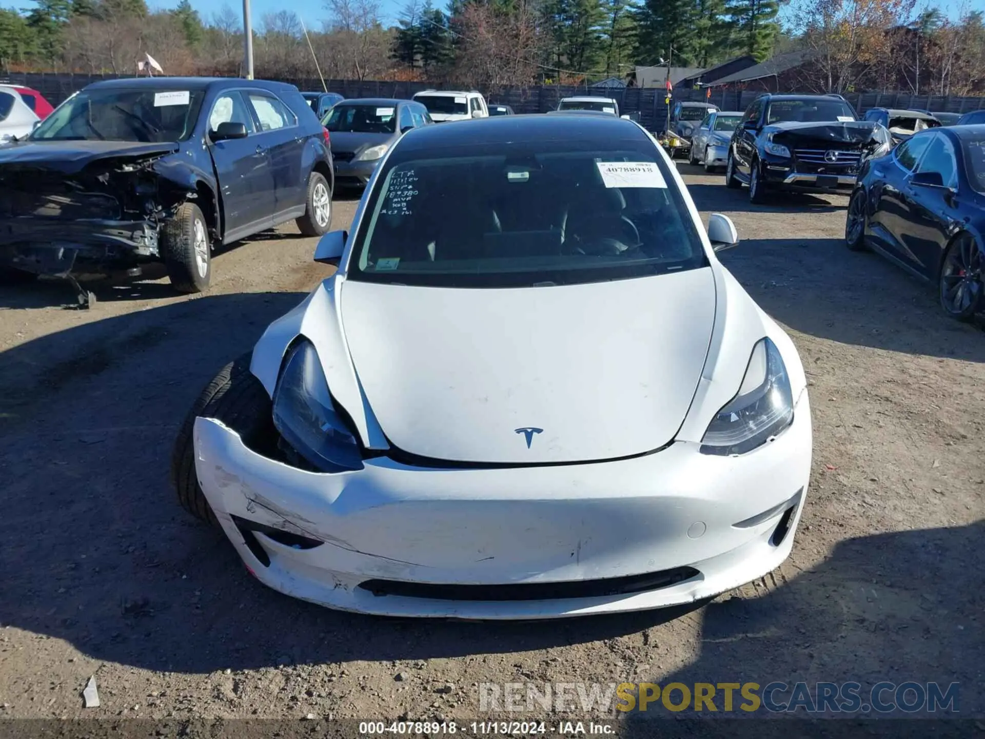 12 Photograph of a damaged car 5YJ3E1EA7MF963300 TESLA MODEL 3 2021