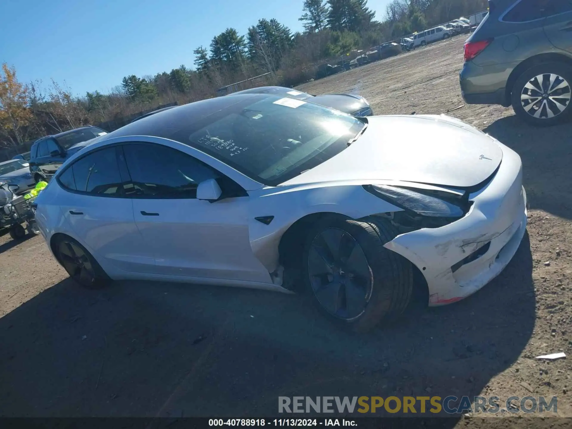 13 Photograph of a damaged car 5YJ3E1EA7MF963300 TESLA MODEL 3 2021