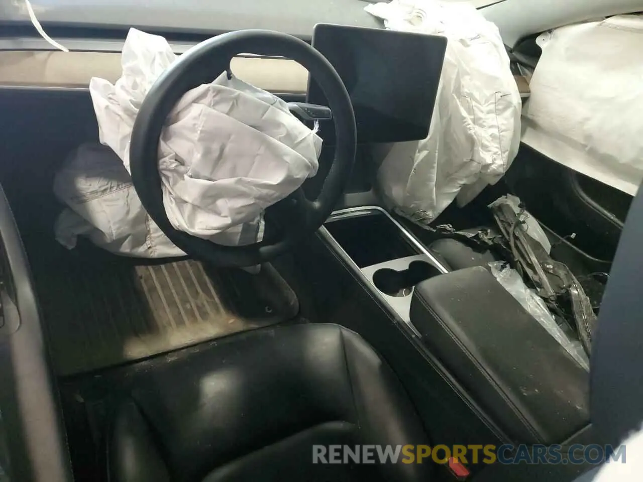 8 Photograph of a damaged car 5YJ3E1EA7MF986964 TESLA MODEL 3 2021