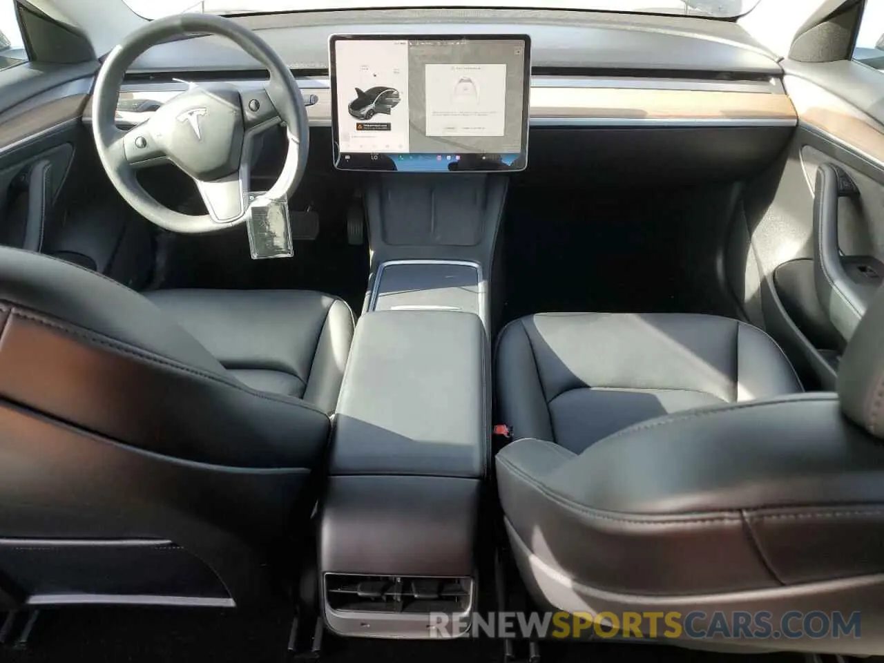 8 Photograph of a damaged car 5YJ3E1EA8MF017738 TESLA MODEL 3 2021