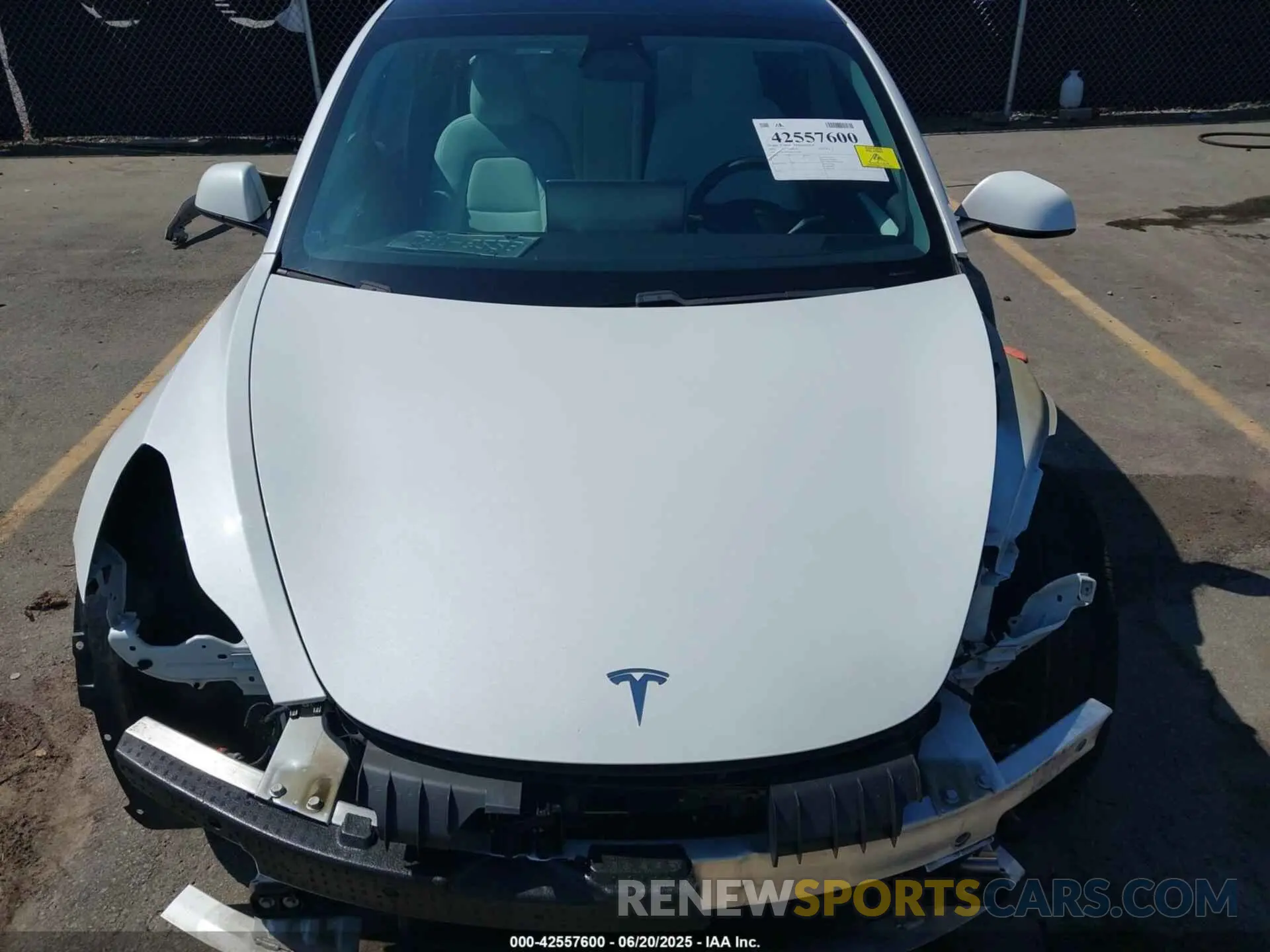 10 Photograph of a damaged car 5YJ3E1EA8MF018338 TESLA MODEL 3 2021