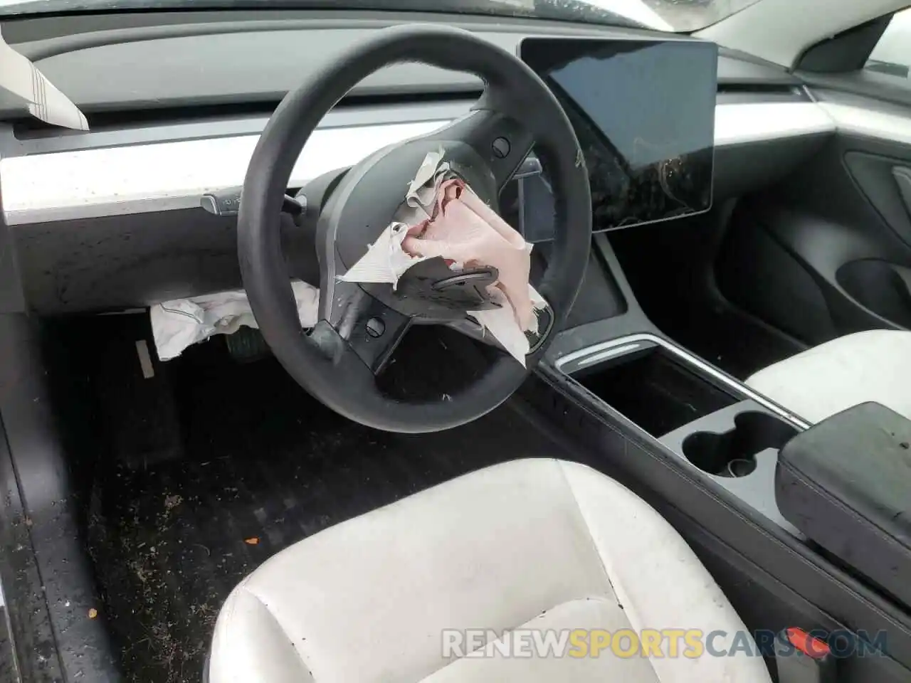 8 Photograph of a damaged car 5YJ3E1EA8MF057432 TESLA MODEL 3 2021