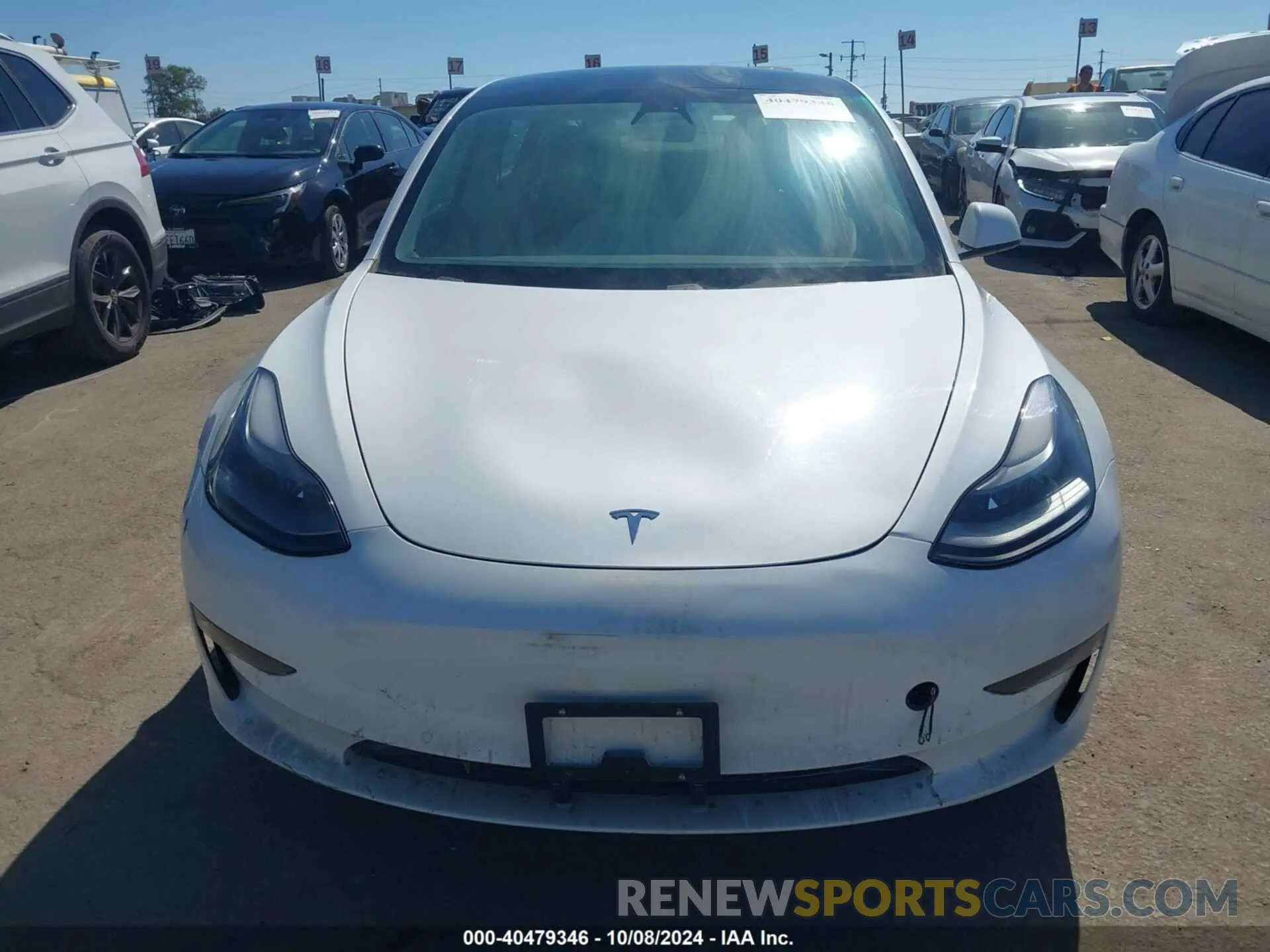 11 Photograph of a damaged car 5YJ3E1EA8MF059133 TESLA MODEL 3 2021