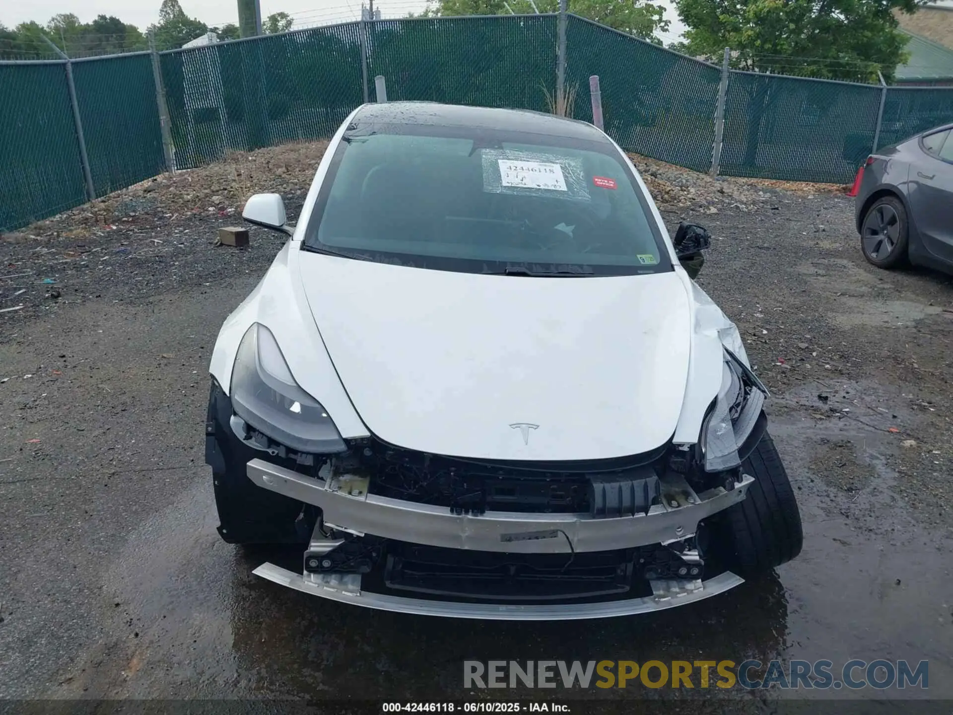 13 Photograph of a damaged car 5YJ3E1EA8MF062940 TESLA MODEL 3 2021