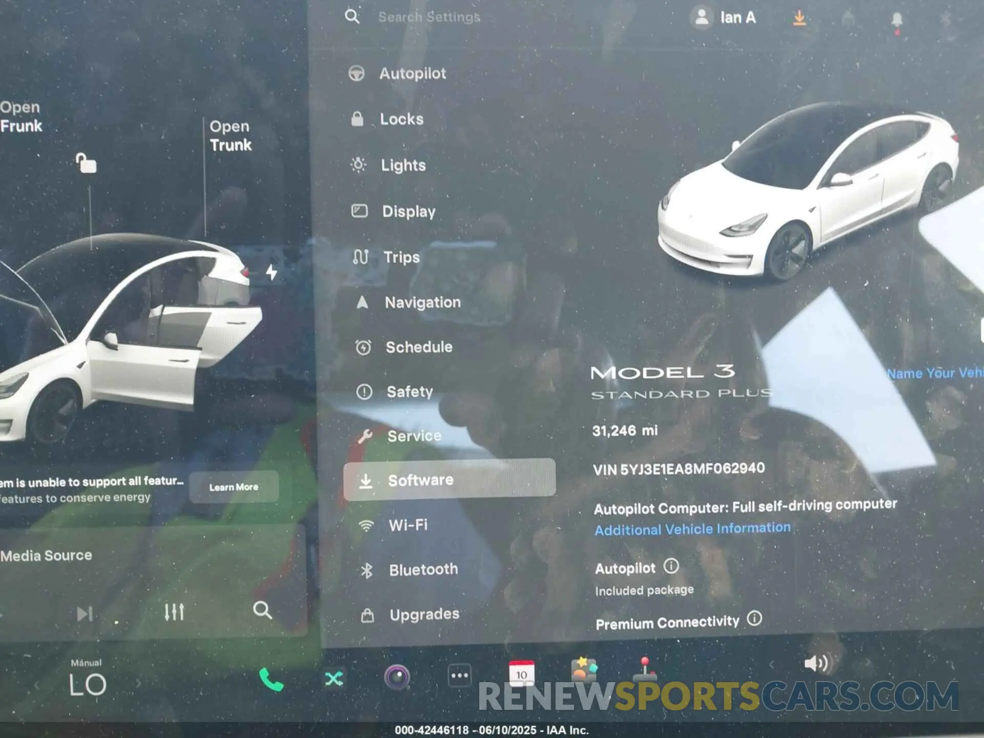 7 Photograph of a damaged car 5YJ3E1EA8MF062940 TESLA MODEL 3 2021