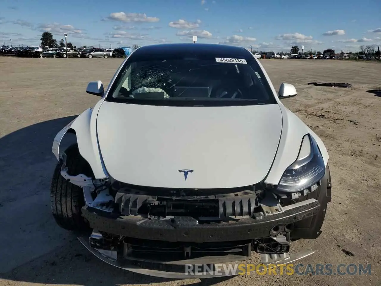 5 Photograph of a damaged car 5YJ3E1EA8MF074974 TESLA MODEL 3 2021