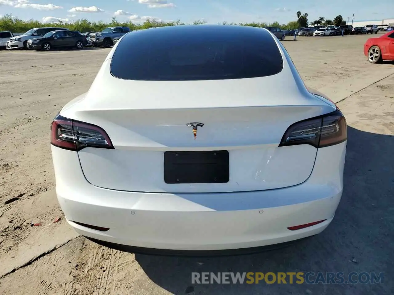6 Photograph of a damaged car 5YJ3E1EA8MF074974 TESLA MODEL 3 2021