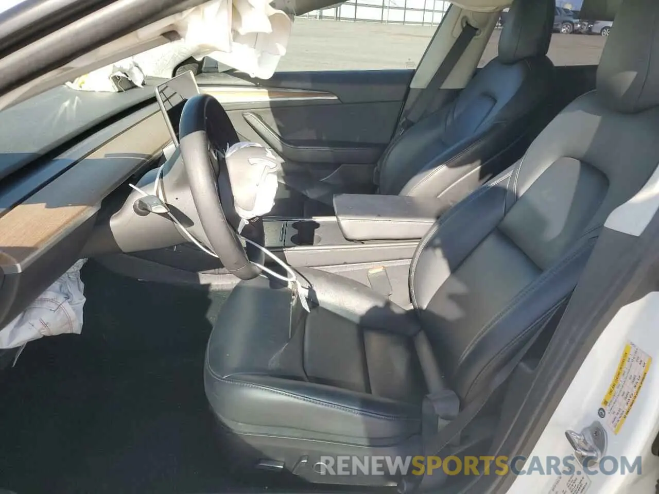 7 Photograph of a damaged car 5YJ3E1EA8MF074974 TESLA MODEL 3 2021