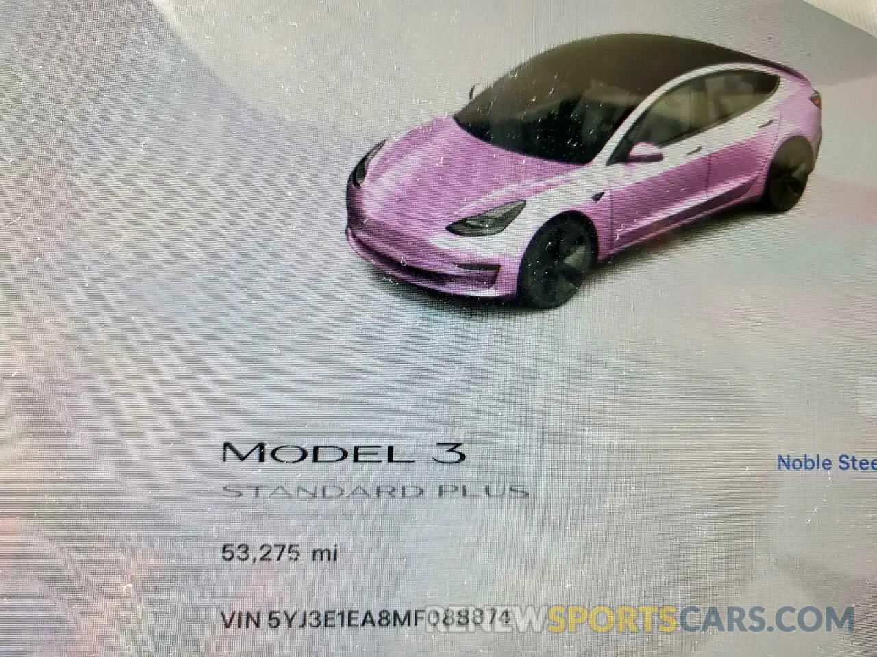 9 Photograph of a damaged car 5YJ3E1EA8MF088874 TESLA MODEL 3 2021