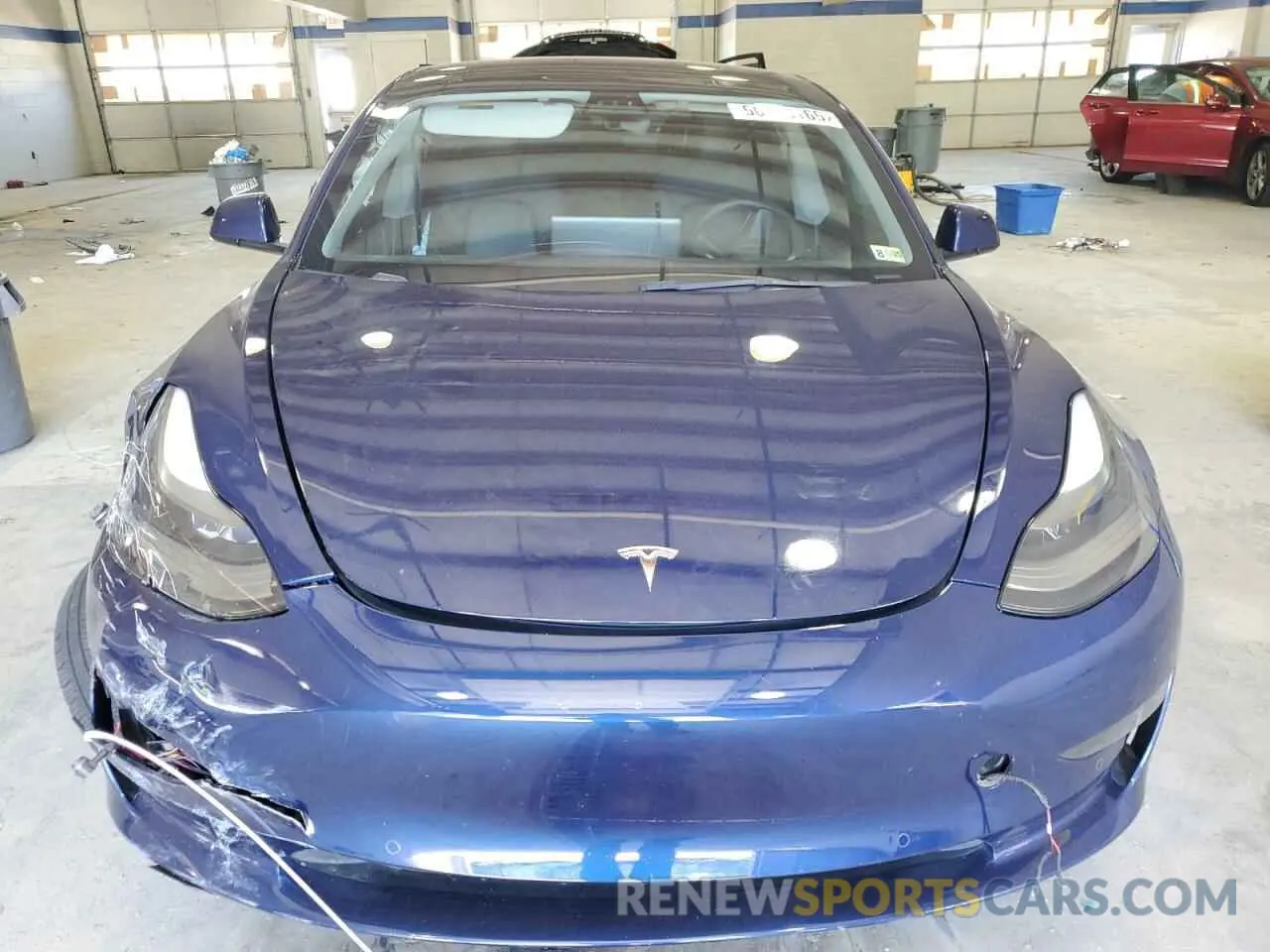 5 Photograph of a damaged car 5YJ3E1EA8MF089376 TESLA MODEL 3 2021