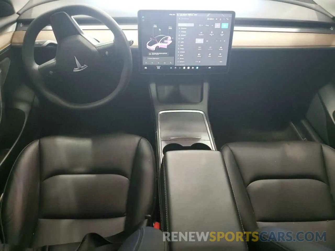 8 Photograph of a damaged car 5YJ3E1EA8MF089376 TESLA MODEL 3 2021