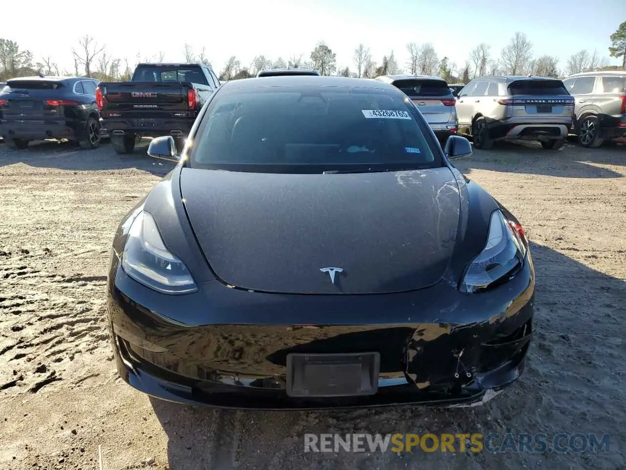 5 Photograph of a damaged car 5YJ3E1EA8MF092813 TESLA MODEL 3 2021