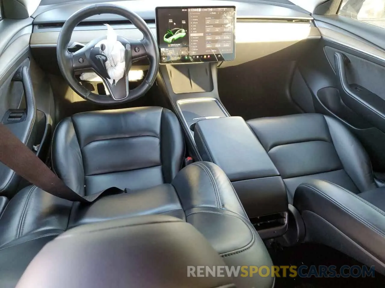 8 Photograph of a damaged car 5YJ3E1EA8MF092813 TESLA MODEL 3 2021