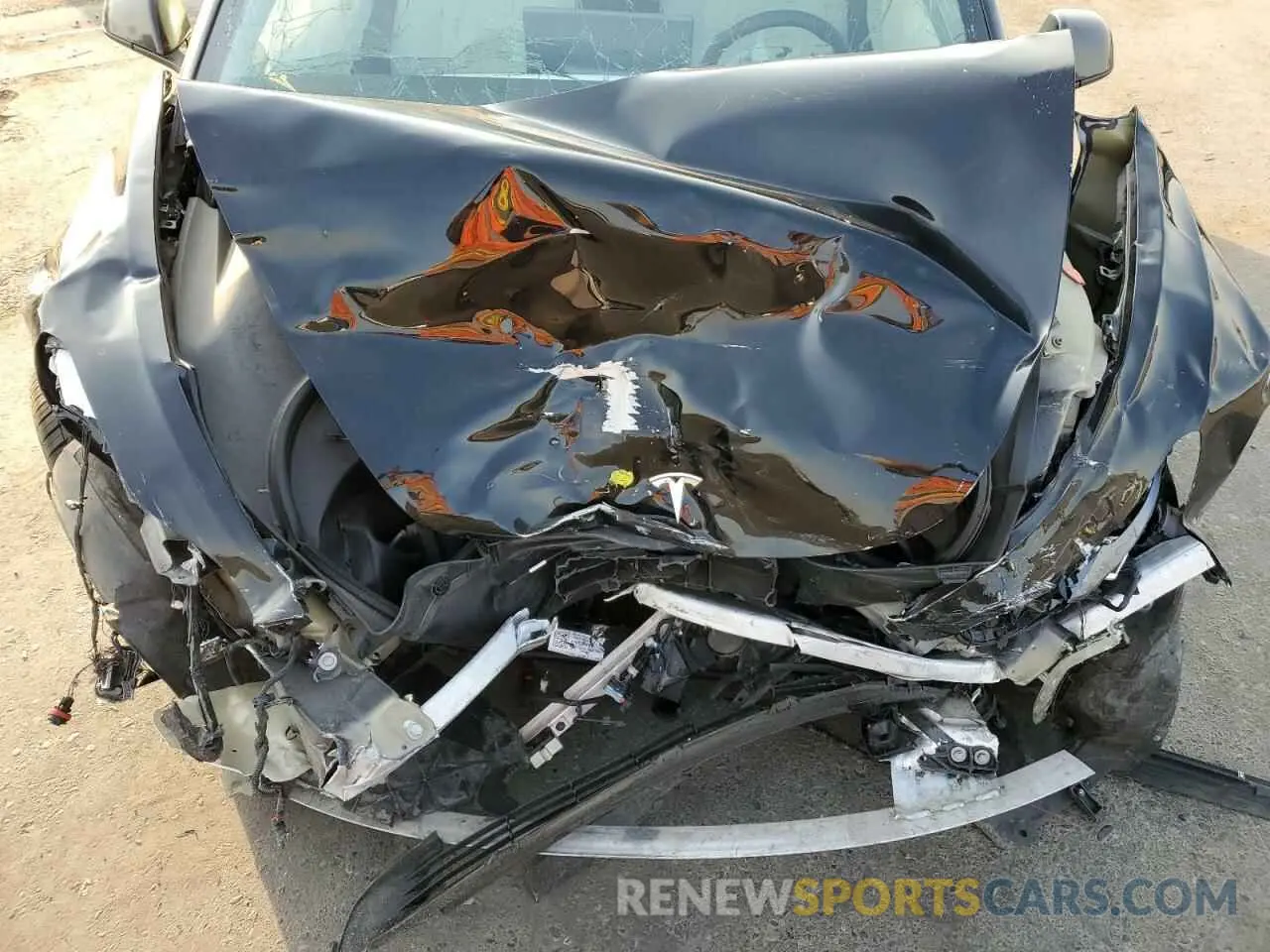 11 Photograph of a damaged car 5YJ3E1EA8MF096540 TESLA MODEL 3 2021