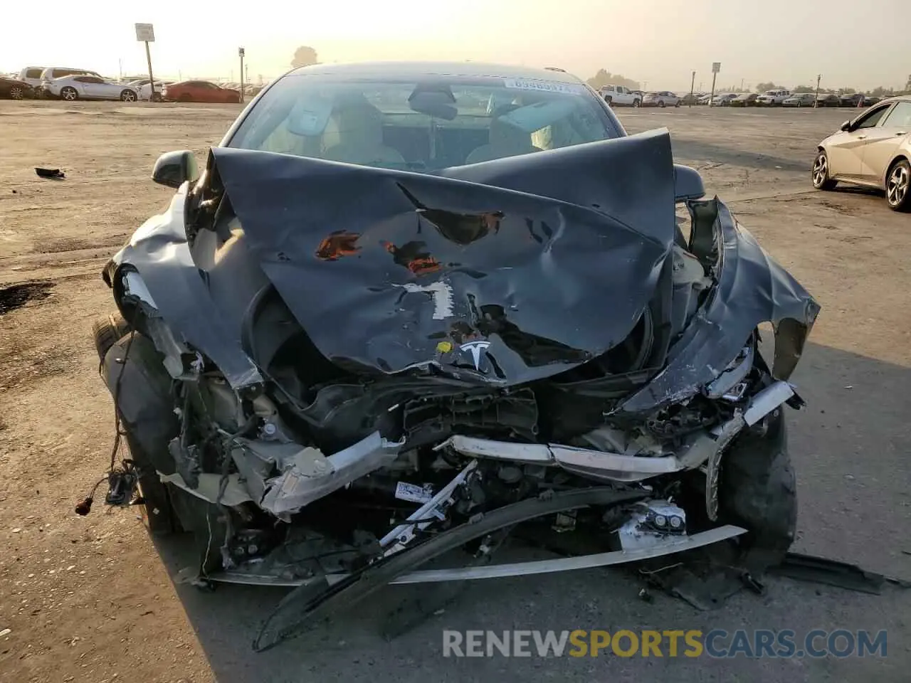 5 Photograph of a damaged car 5YJ3E1EA8MF096540 TESLA MODEL 3 2021