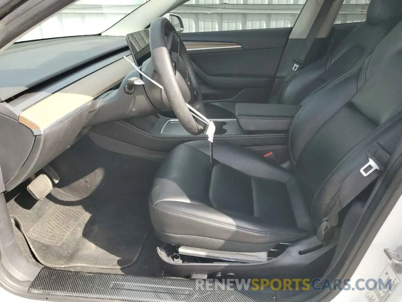 7 Photograph of a damaged car 5YJ3E1EA8MF098935 TESLA MODEL 3 2021