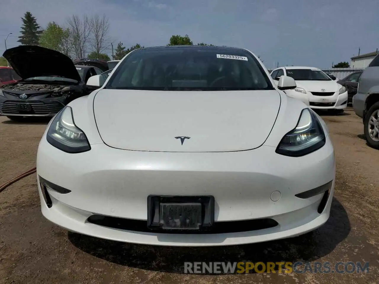 5 Photograph of a damaged car 5YJ3E1EA8MF847846 TESLA MODEL 3 2021